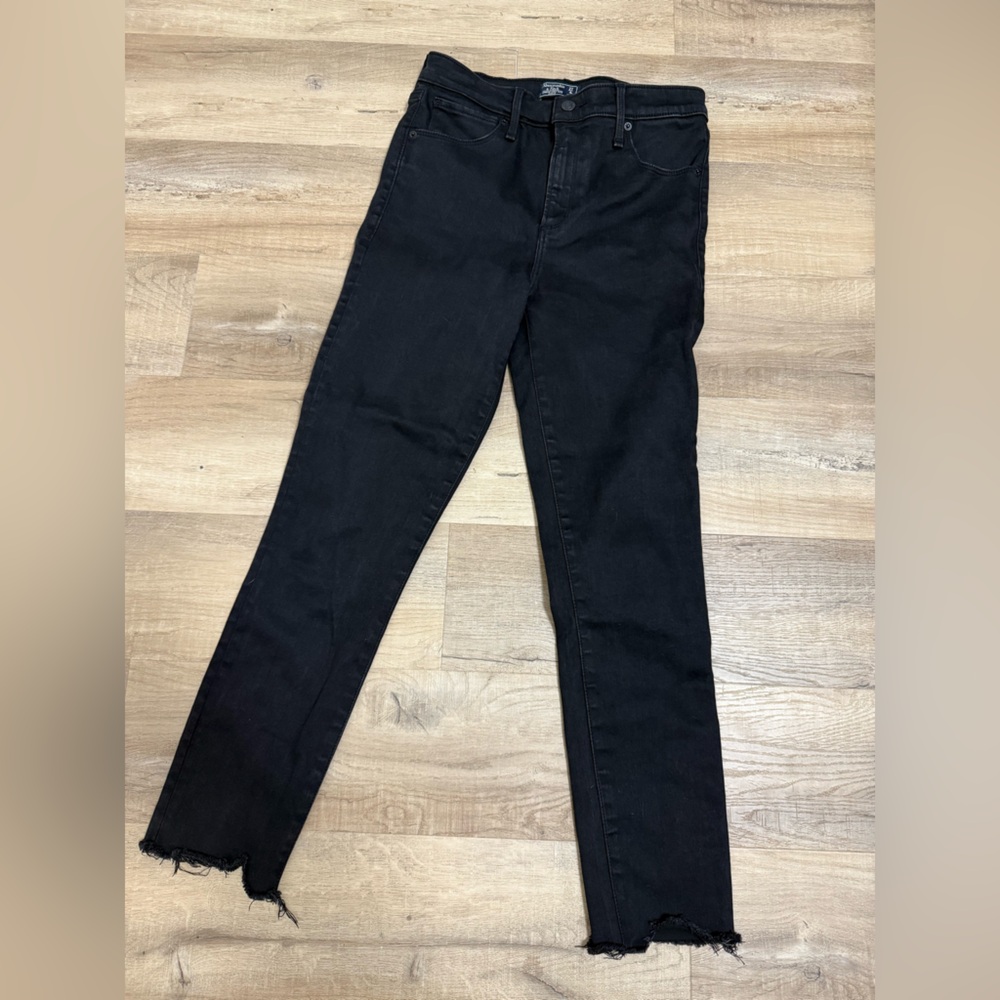 Abercrombie and fitch ankle length Simone black jeans